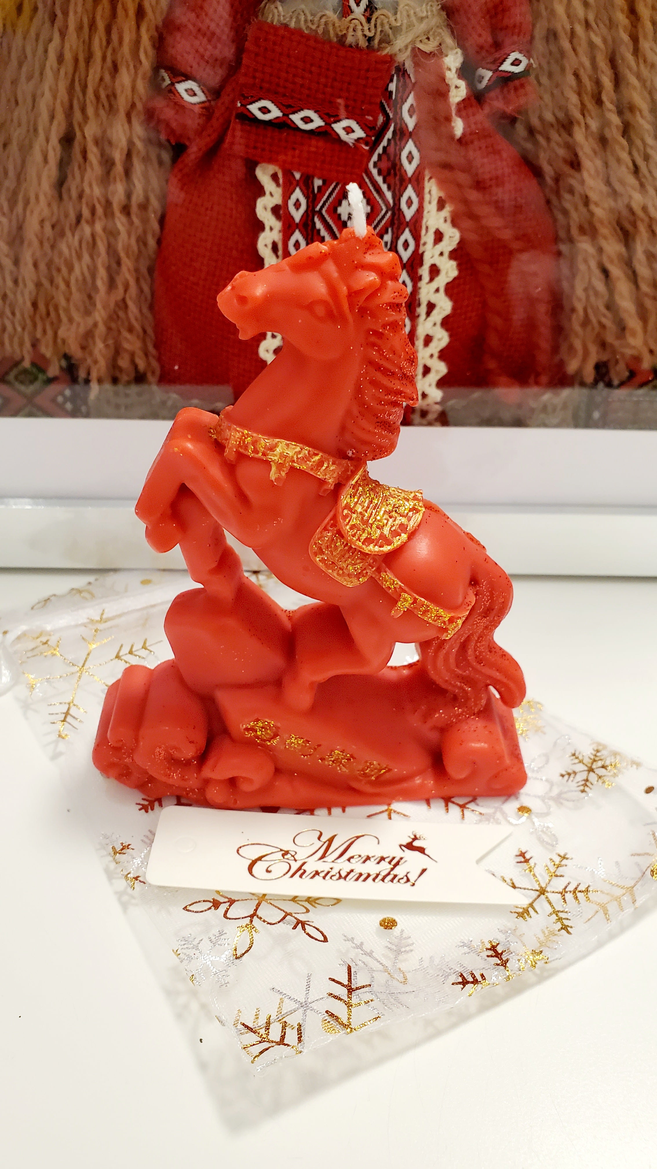 Soy candle Red Horse