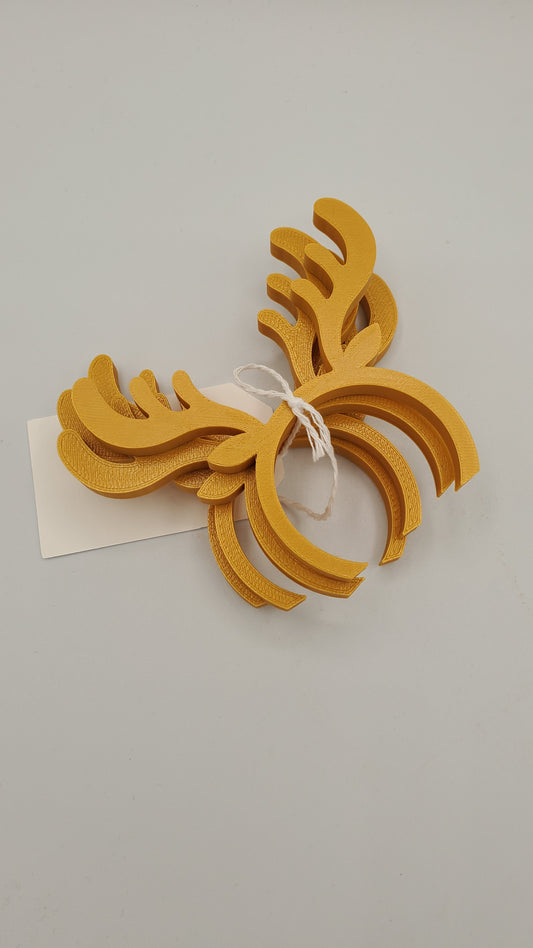 3D Print Napkin Holder Deer horn (1 set by 4)