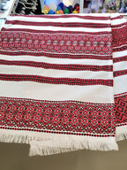 Towel red/blk Medium