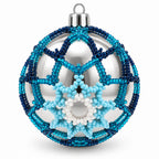 Handmade Beaded Christmas Ball (Medium size)