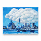 Handmade picture Winnipeg 9x12 inches (23x30.5 cm)
