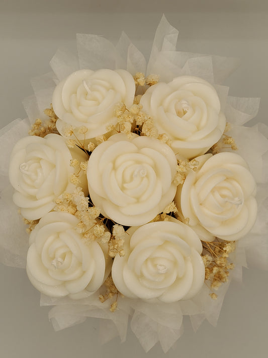 Candle Flower bouquet 7