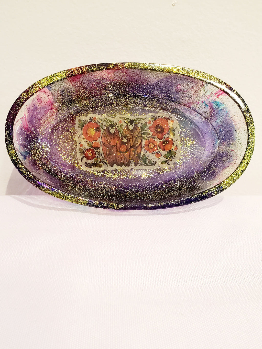Resin Epoxy jewelry storage stand
