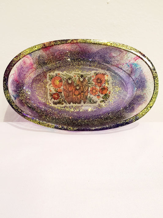 Resin Epoxy jewelry storage stand