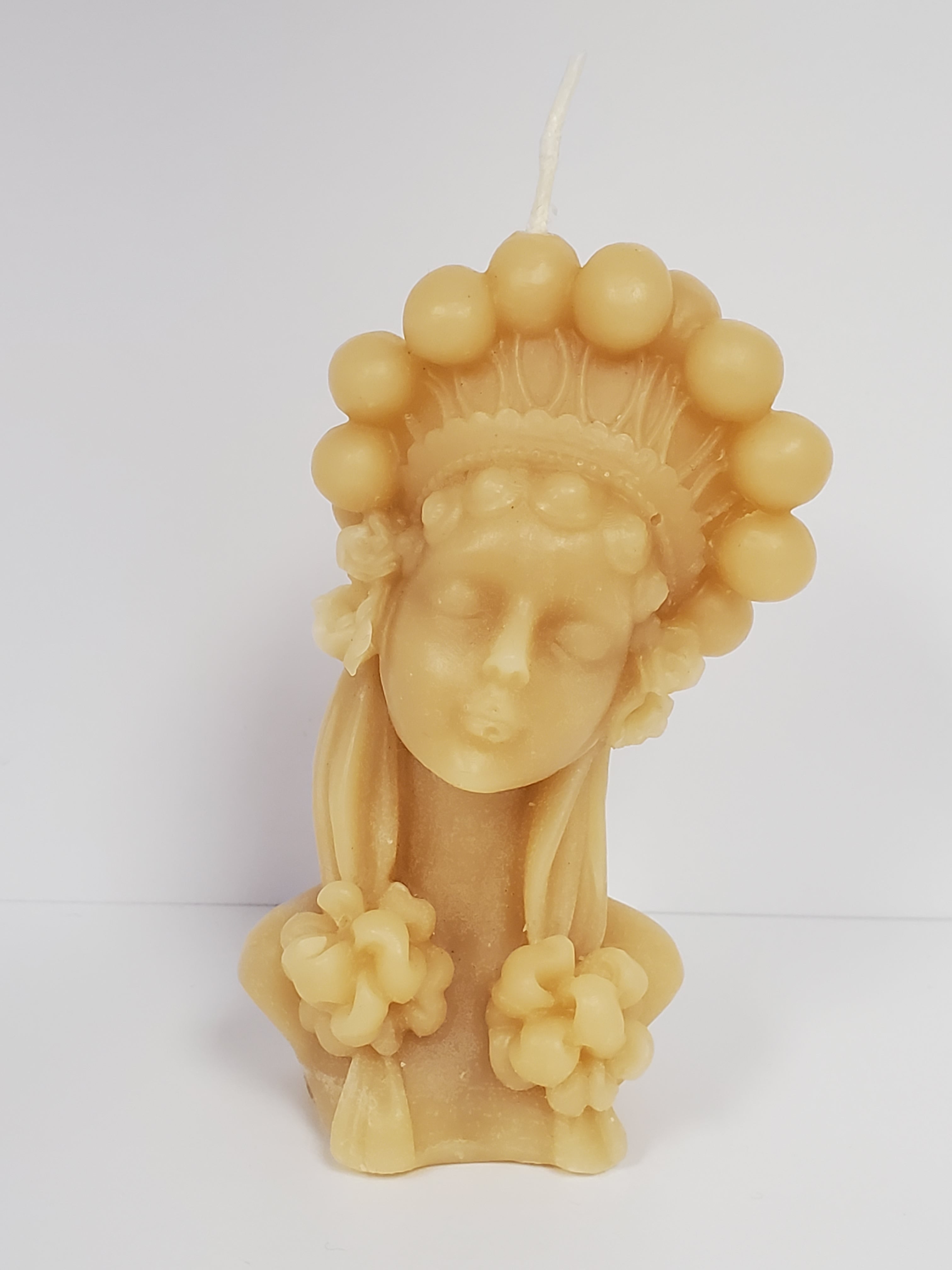 Beeswax Candle UA girl