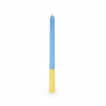 Soy Candle yellow/blue (Large)