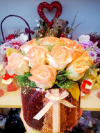 Valentine's Day gift Soap flowers bouquet T1