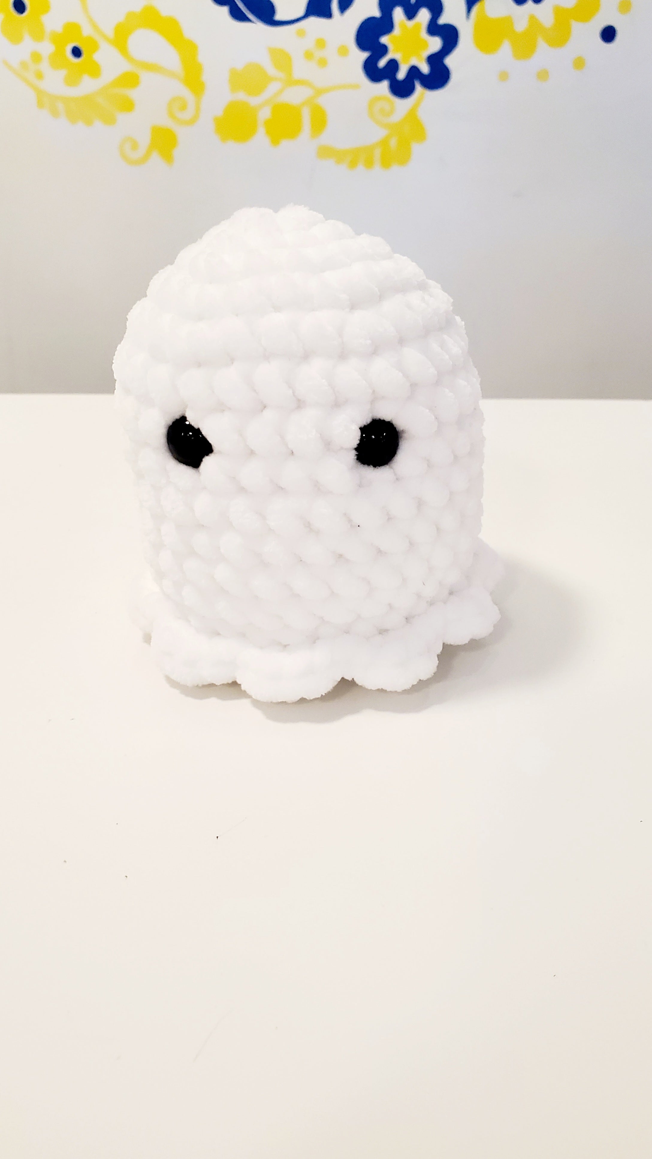 Knitted Toy Ghost Large