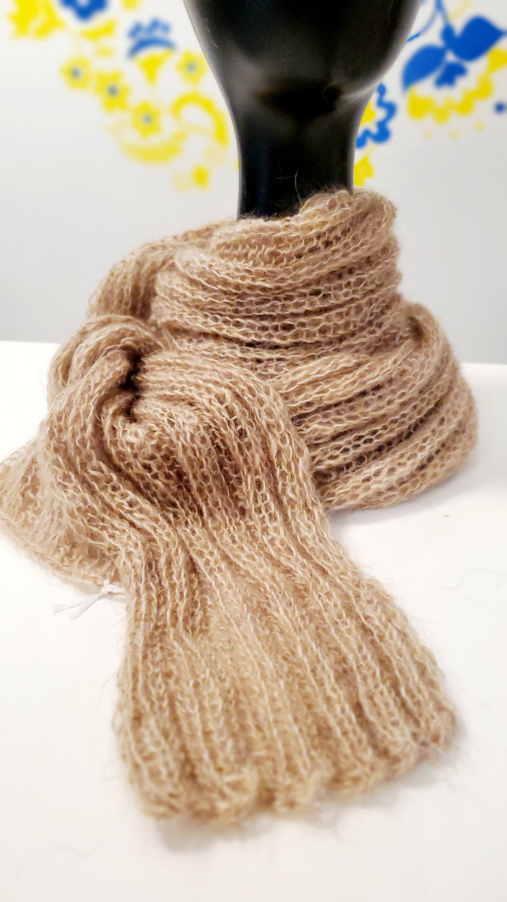 Goat down scarf