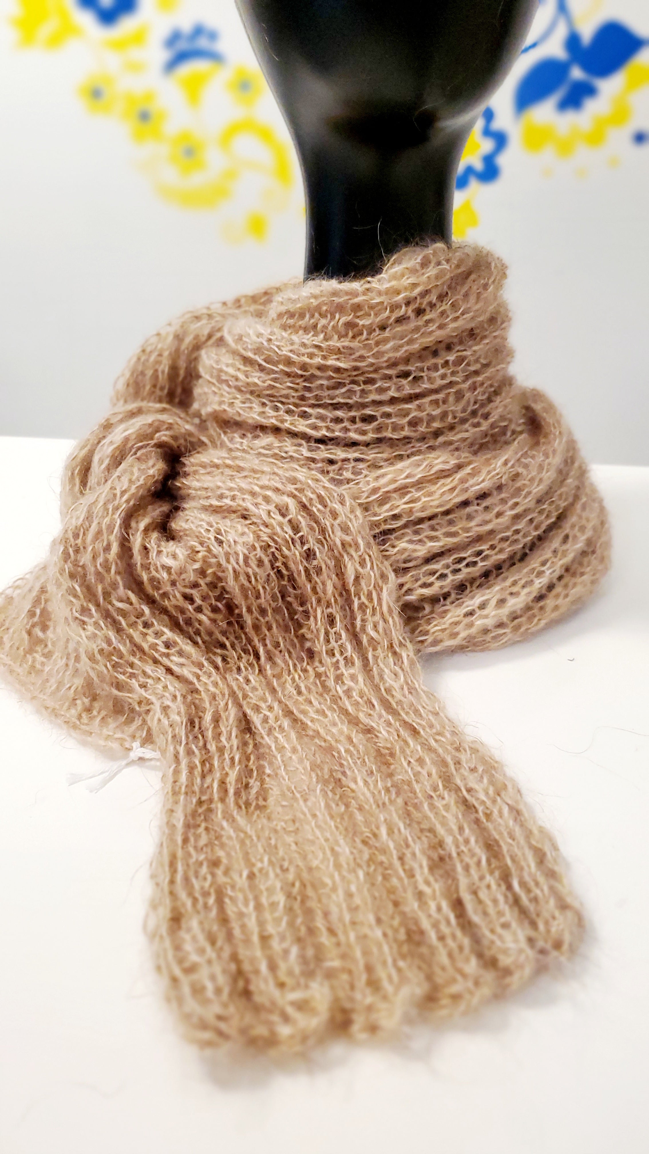 Goat down scarf