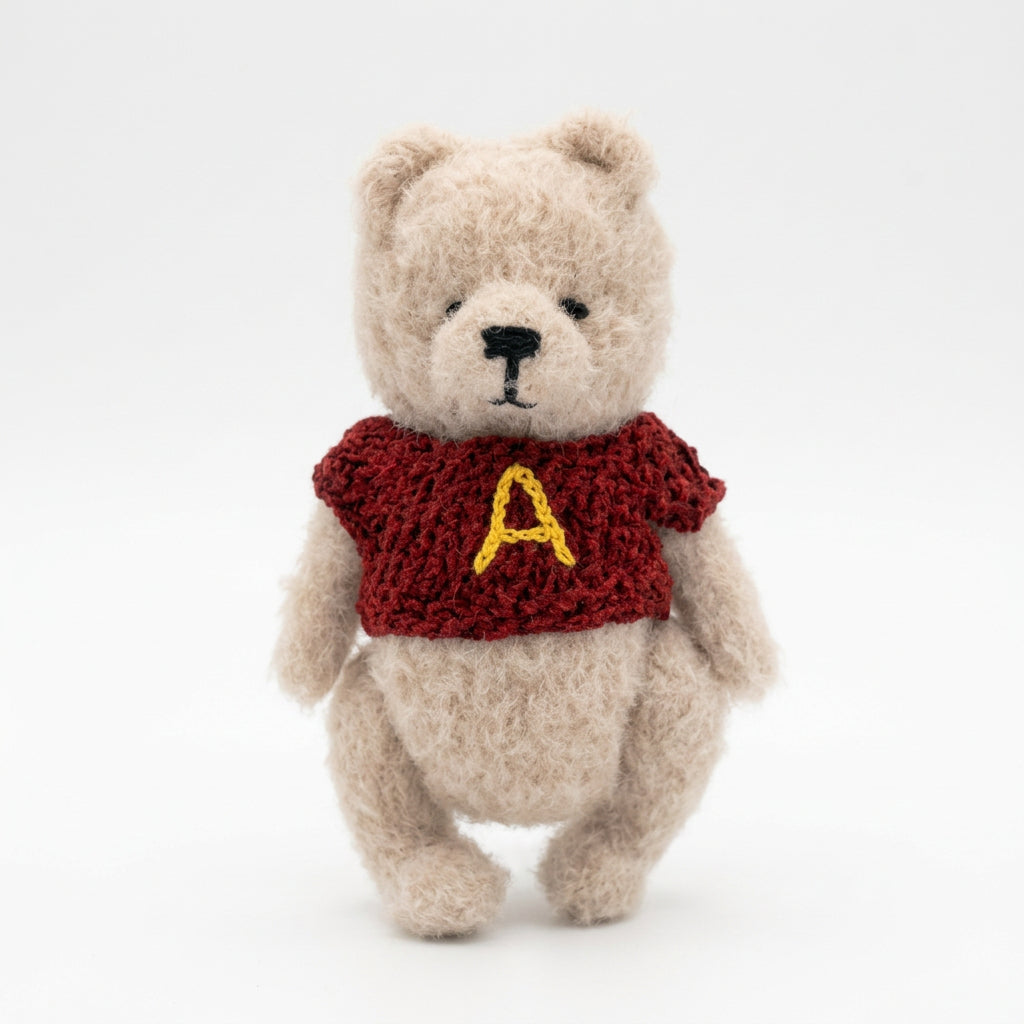 Hand-knitted Bear Toy Small