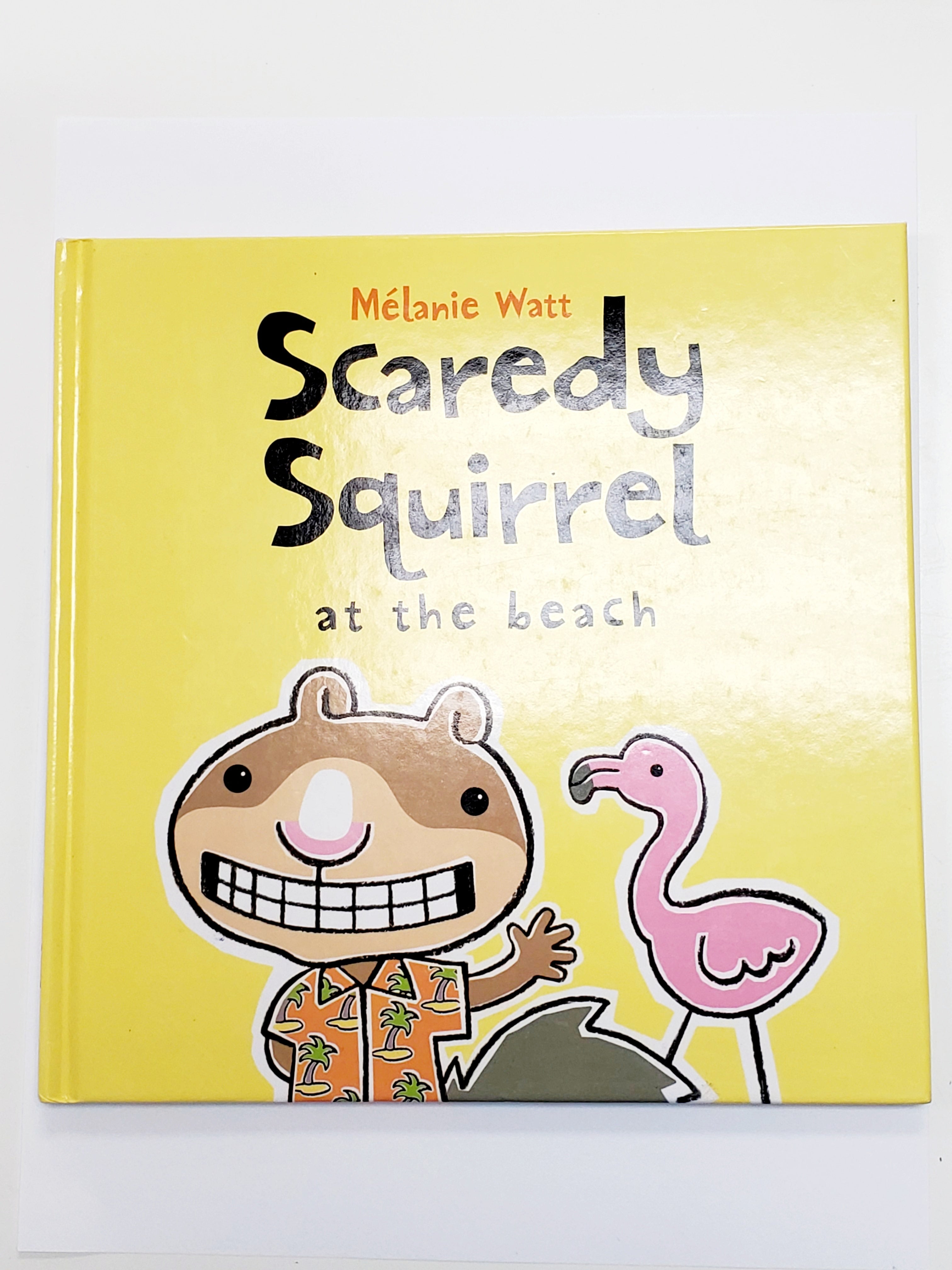 Children's Book Scaredy Squirrel at the beach