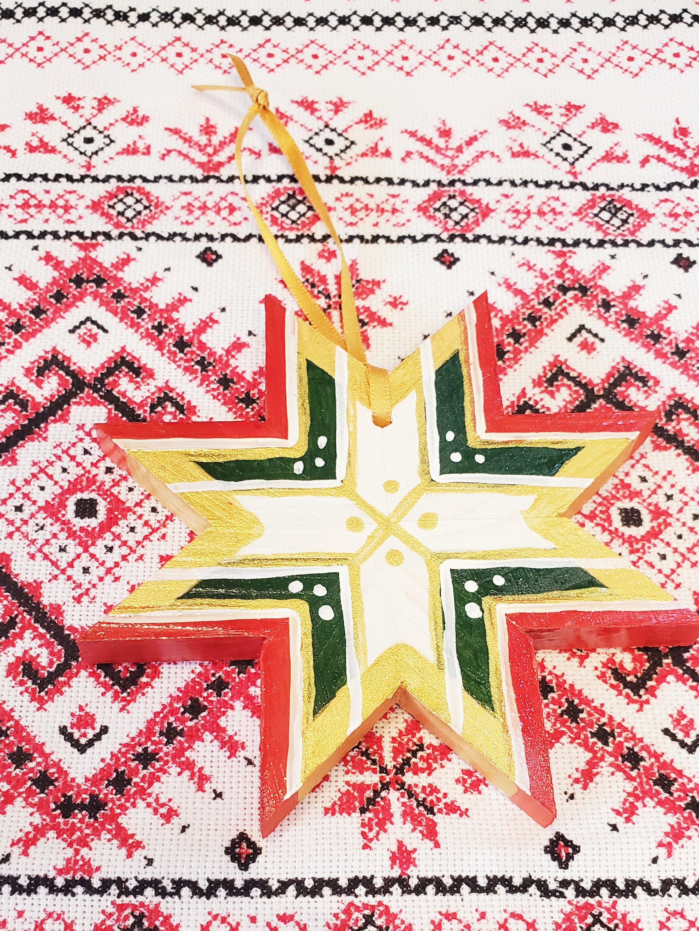 Christmas tree Star Mix (wood)