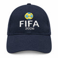 Cap with embroidery (Black/Navy Blue)