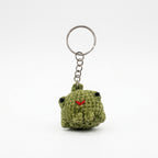 Hand-knitted keychain with magnet Mix