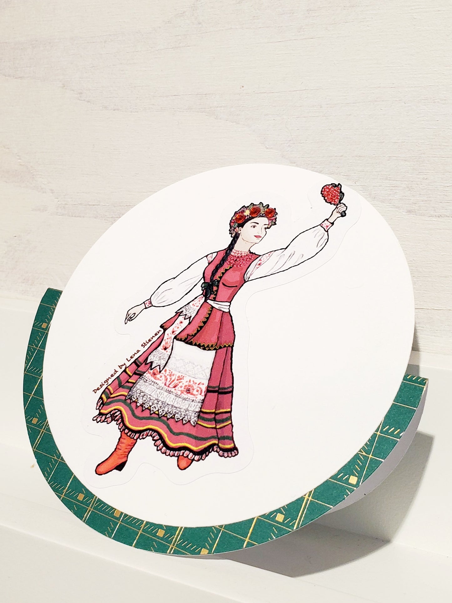 Greeting Card Circle Dance