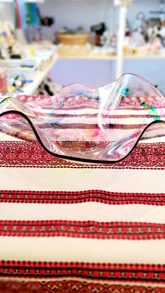 Resin Epoxy fruit vase