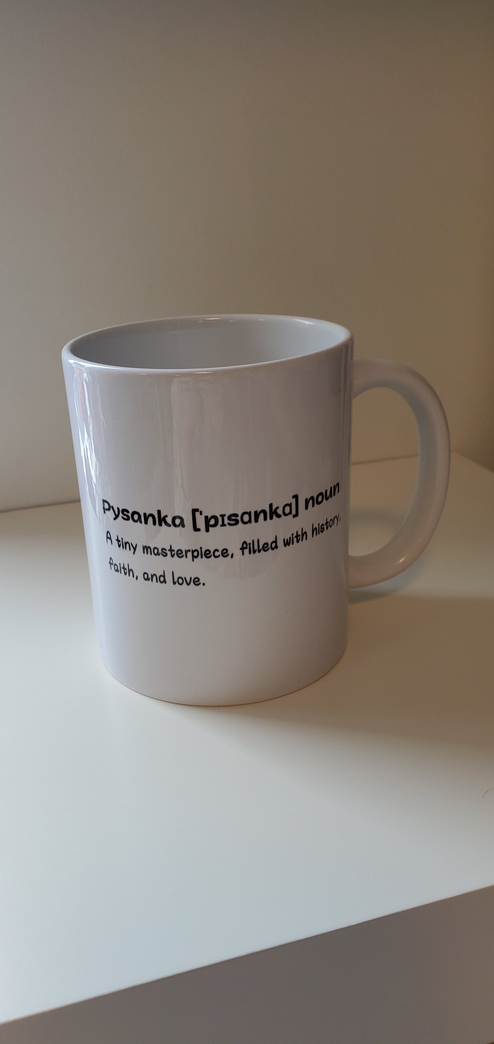 White ceramic mugs Mix UA