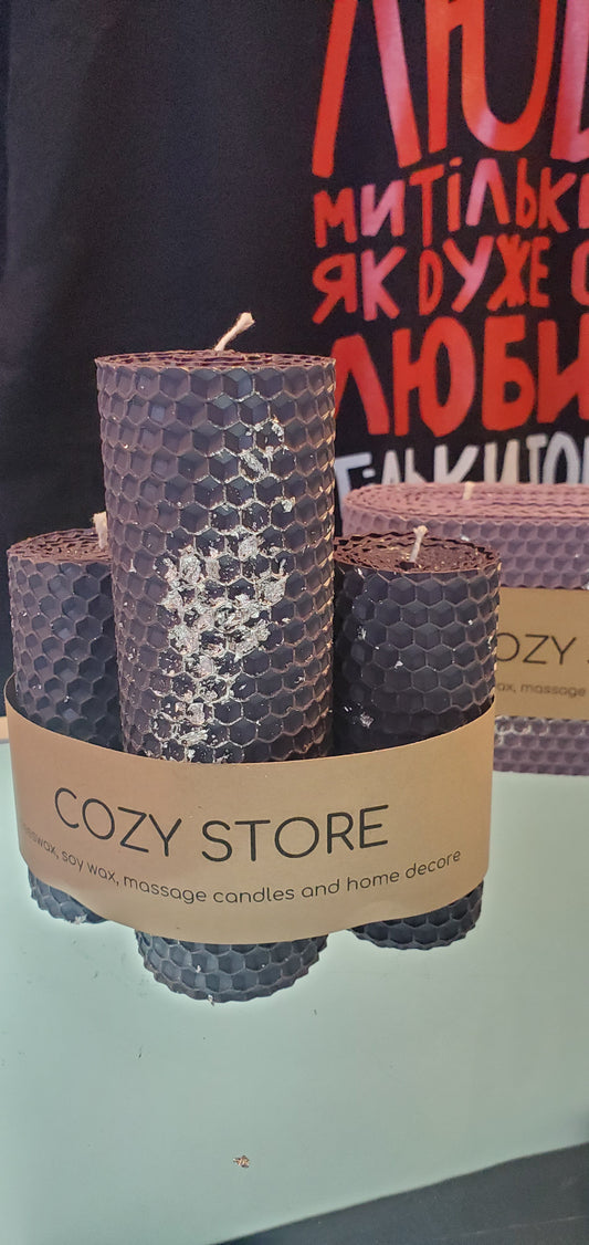 Honey Candles triplet set 1