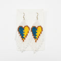 Handmade Beaded Earrings T4