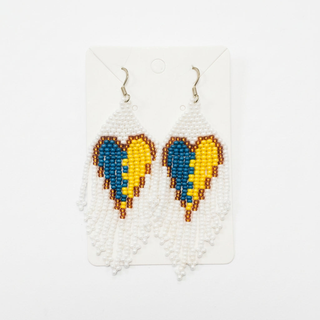 Handmade Beaded Earrings T4