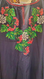 Embroidered women blouse Blue "Kalyna"