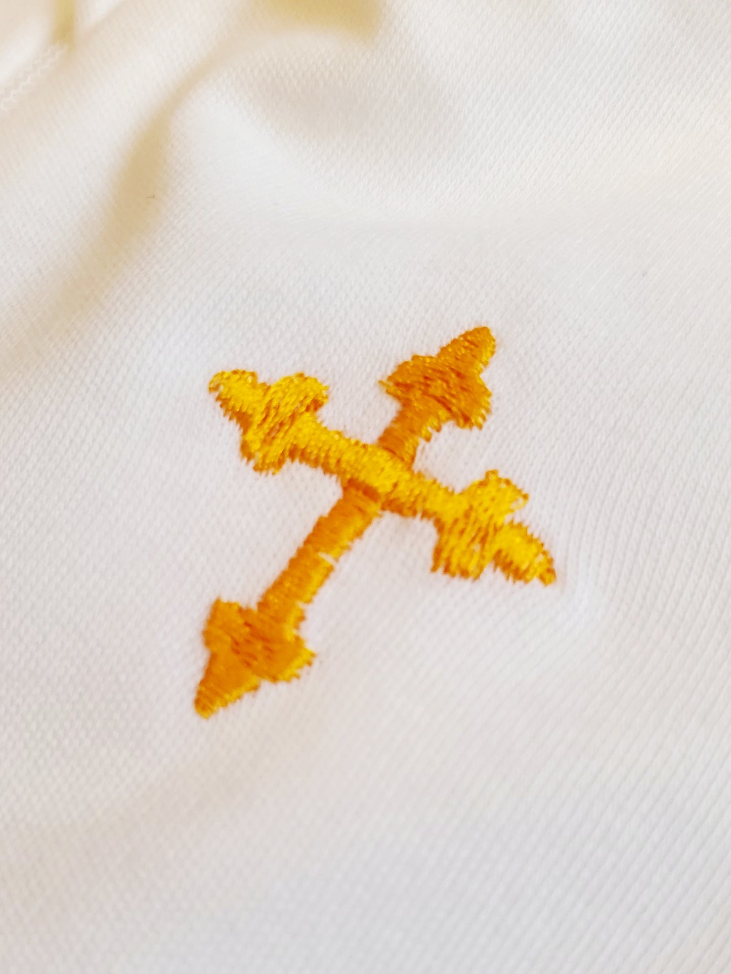 Embroidered set for baptism "Kryghma" 3-6 month