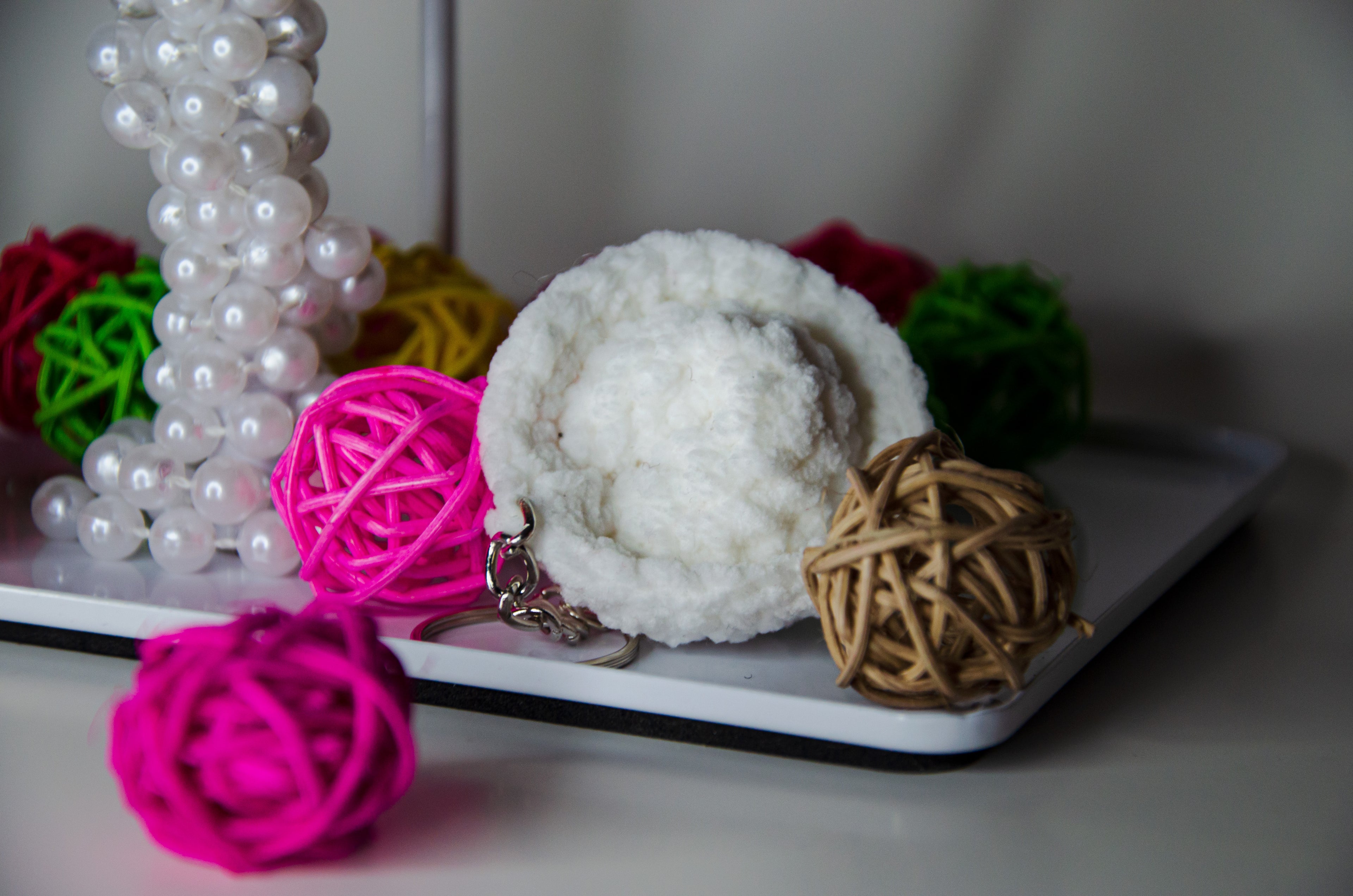 Knitted Keychain Toy mix T2