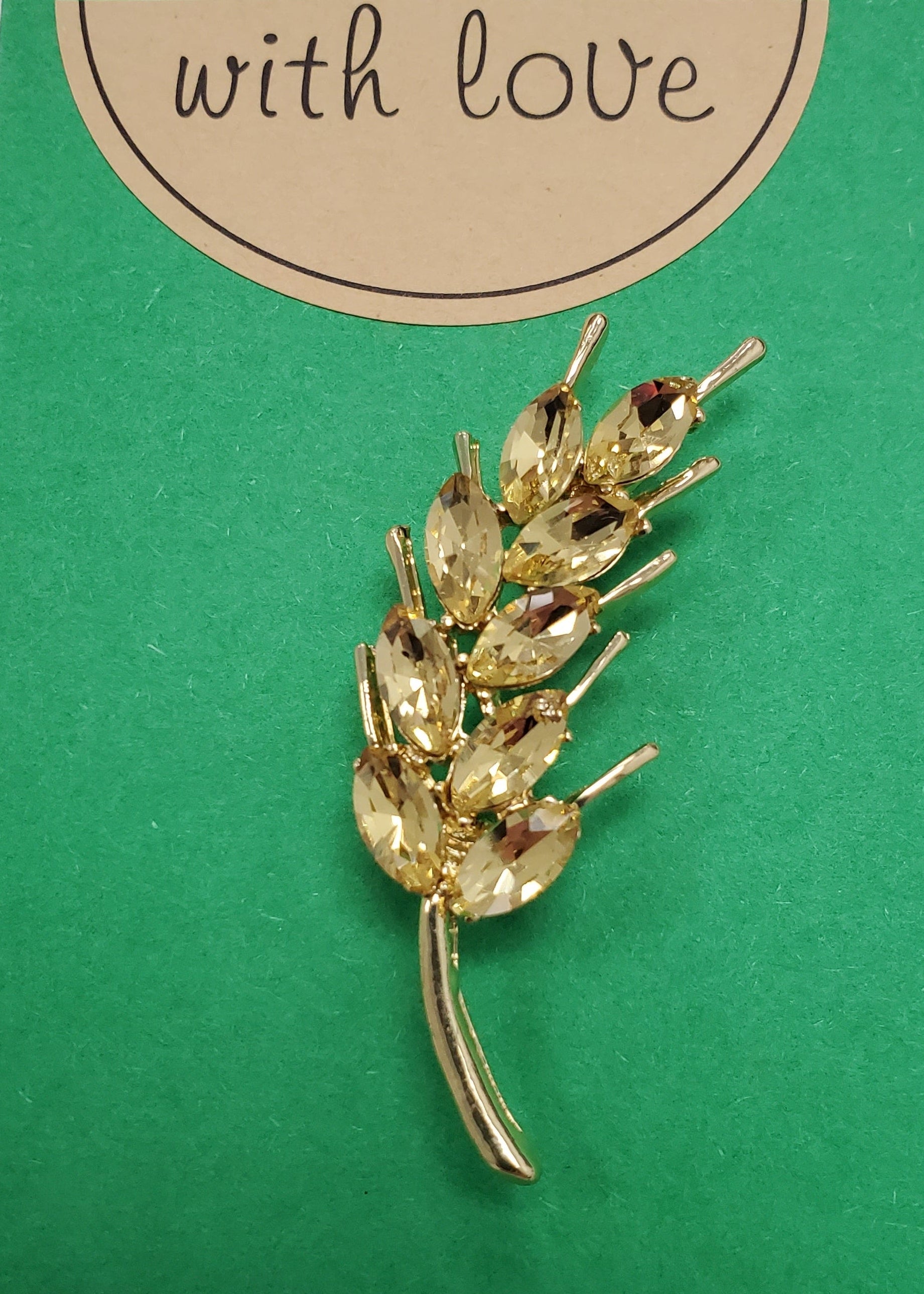 Brooch "1 Spikelet"