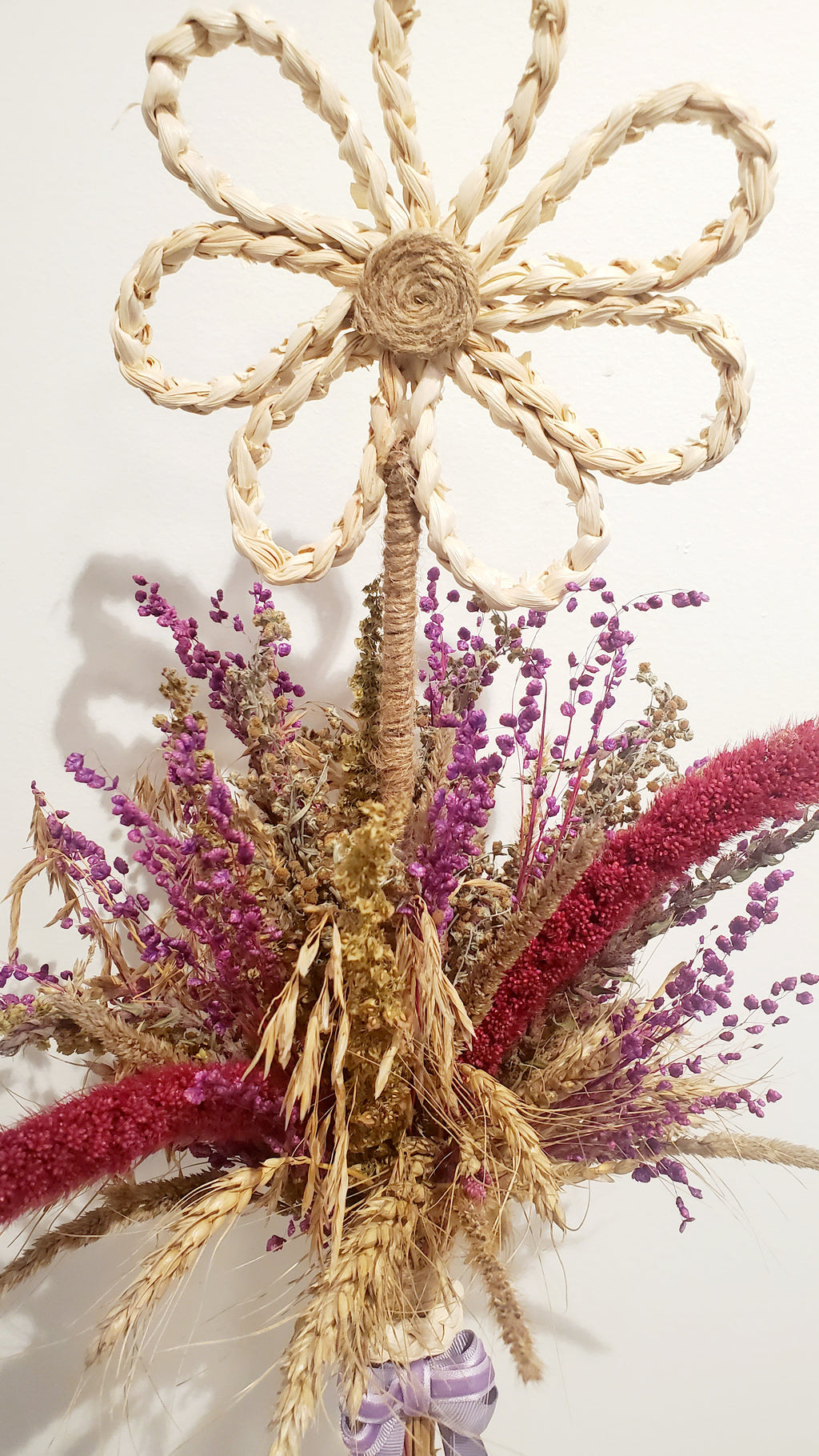 Didukh with a flower