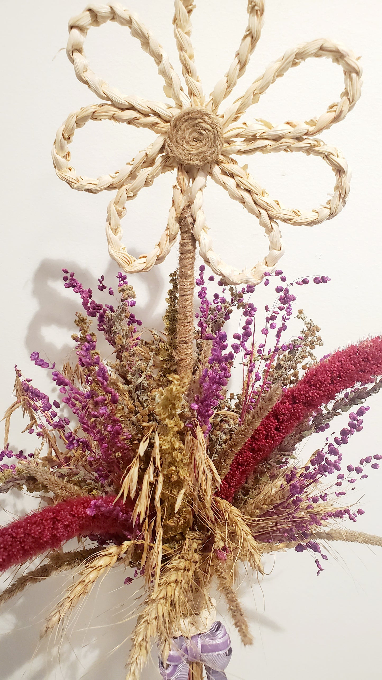 Didukh with a flower