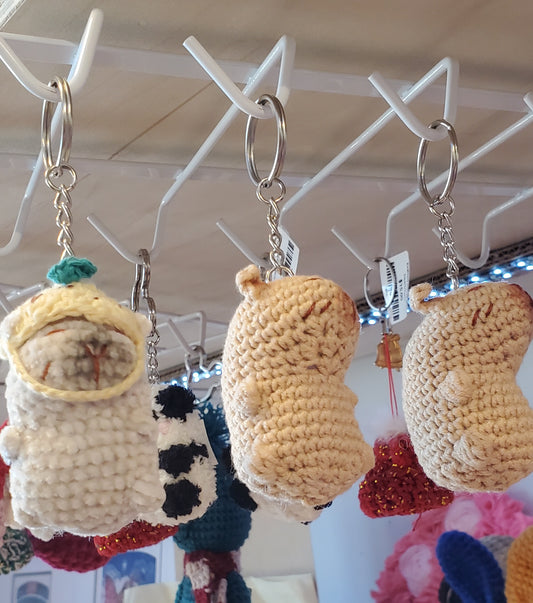 Keychaine Knitted Mix T2