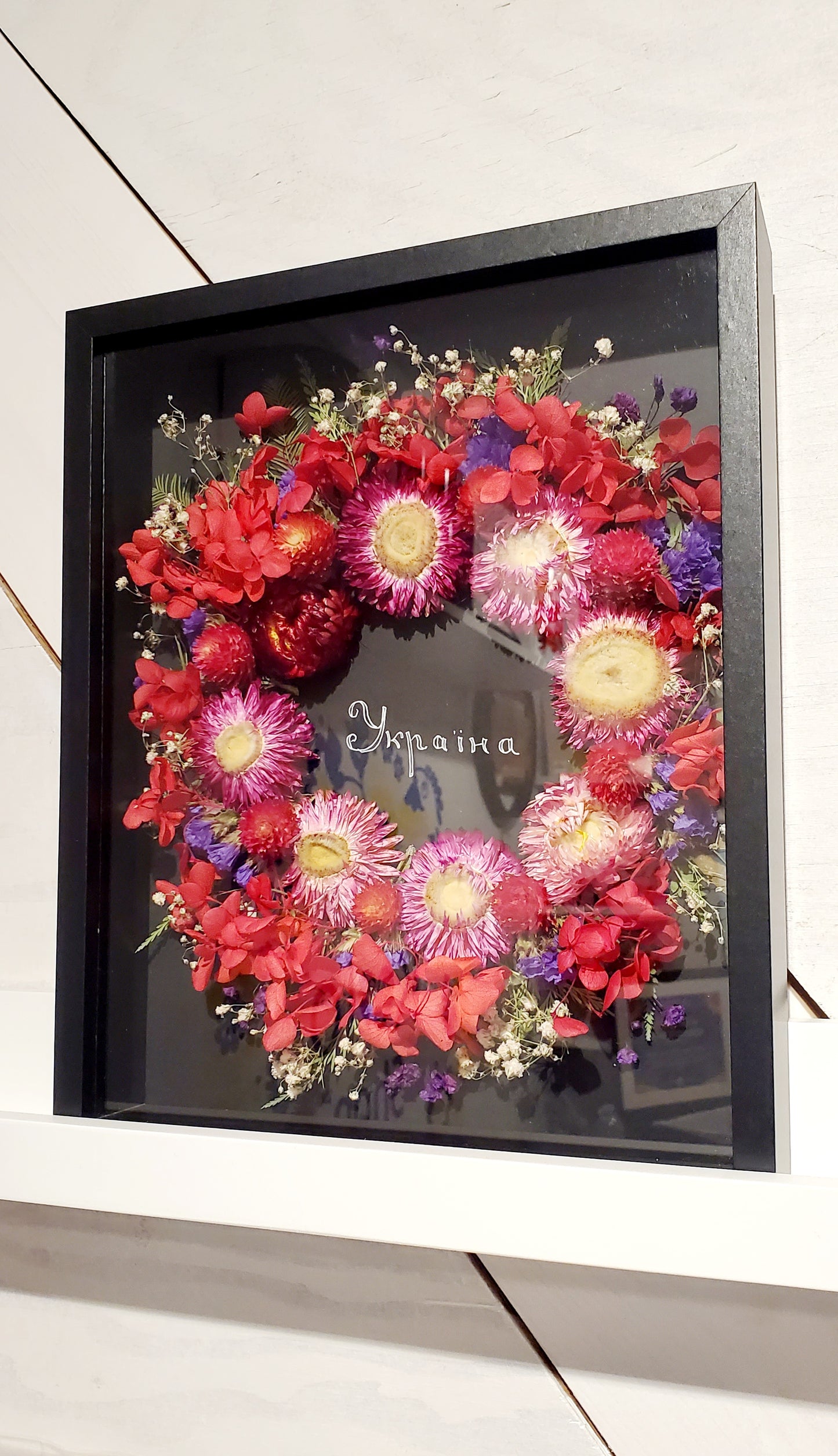 Picture "Wreath of dried flowers"