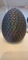 3D Eggs Black with Dragon