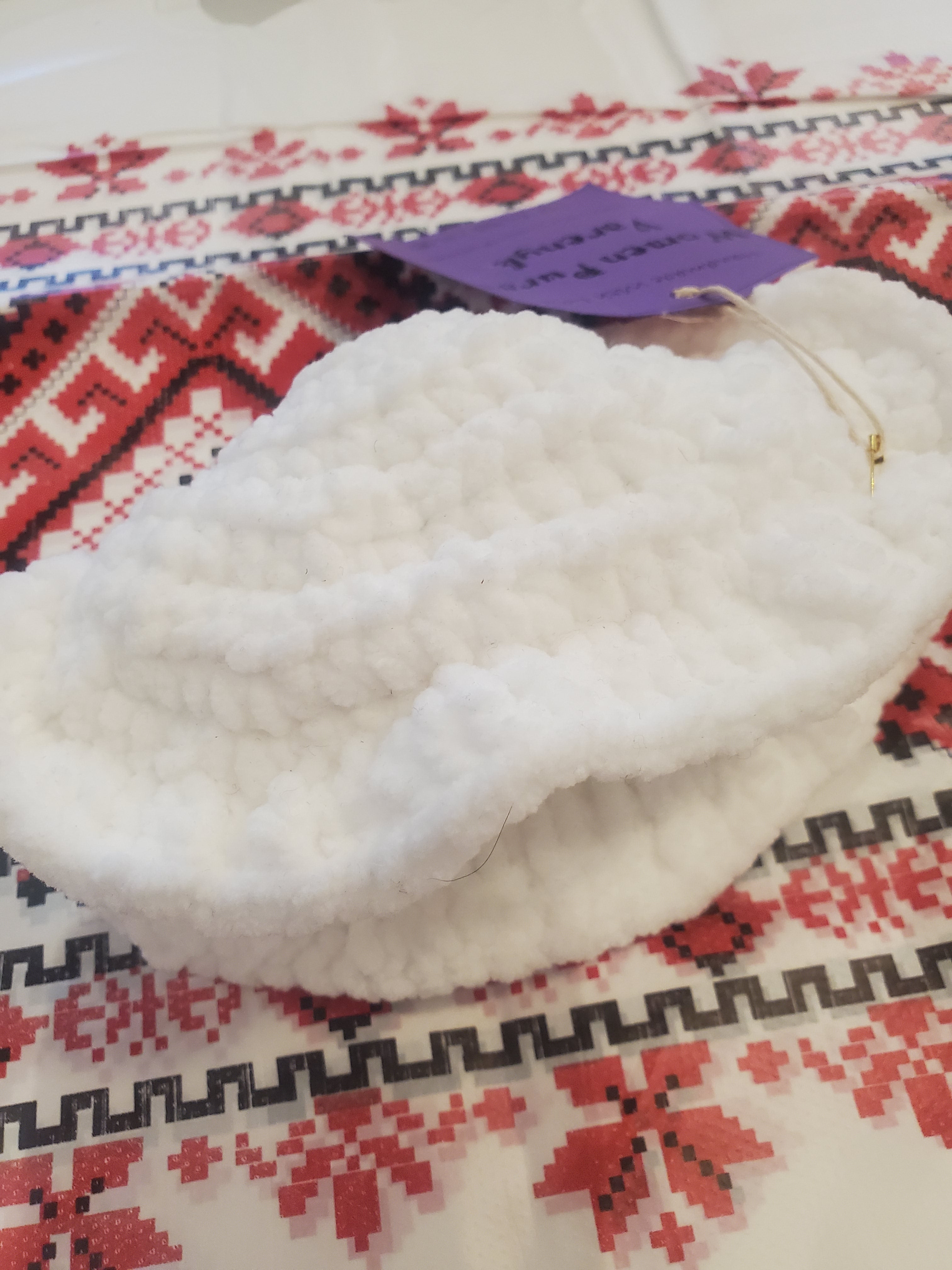 Knitted women Purse "Varenyk"