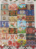 Easter egg stickers (4 variants)