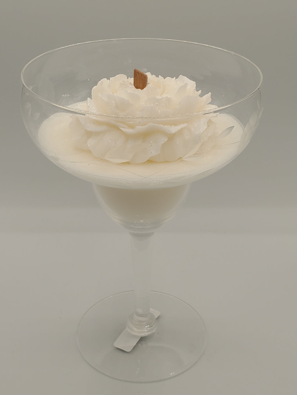 Candle Flower in a glass