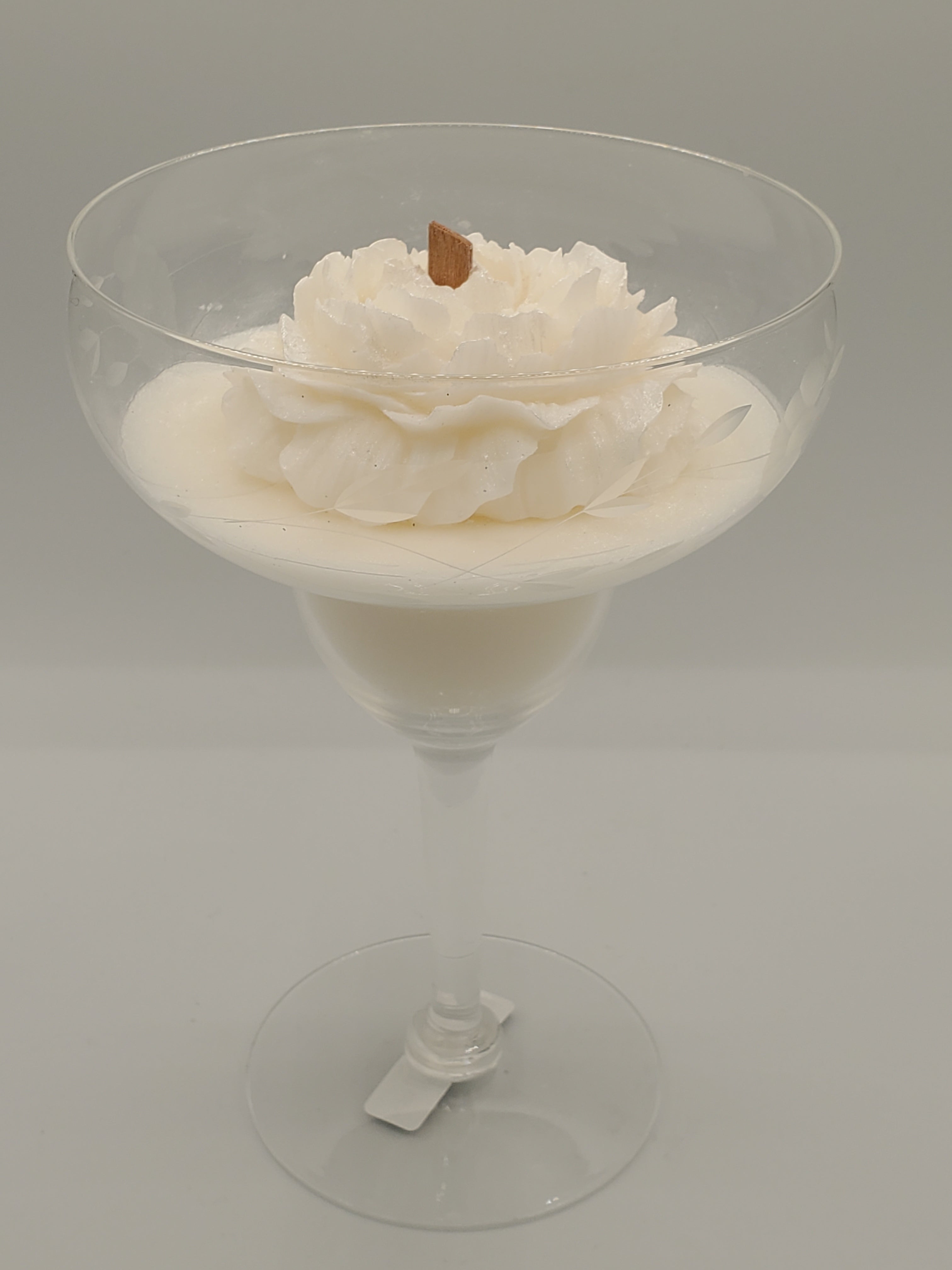 Candle Flower in a glass