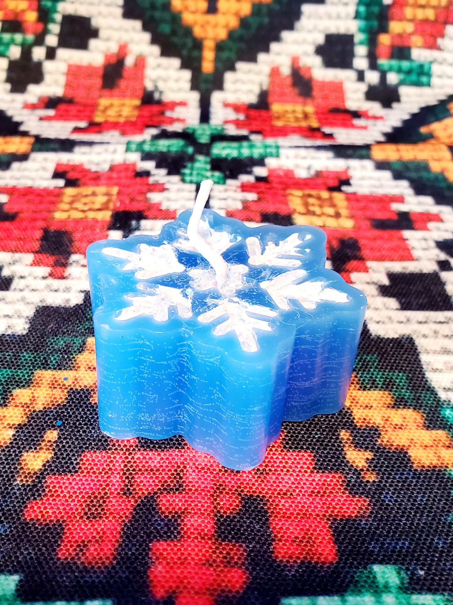 Soy candle snow/tree