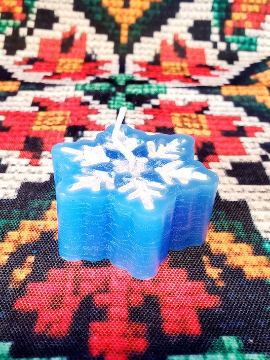 Soy candle snow/tree