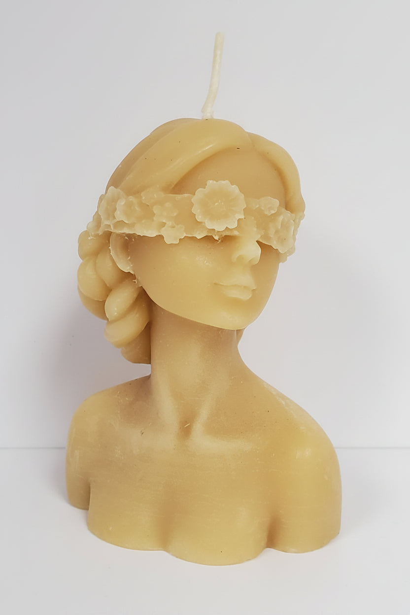 Beeswax Candle UA girl