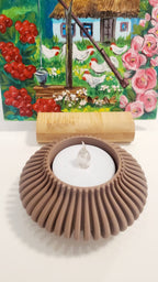 3D Print Tea Light Candle Holder With Flameless