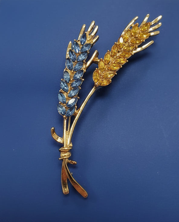 Brooch "2 Spikelets"