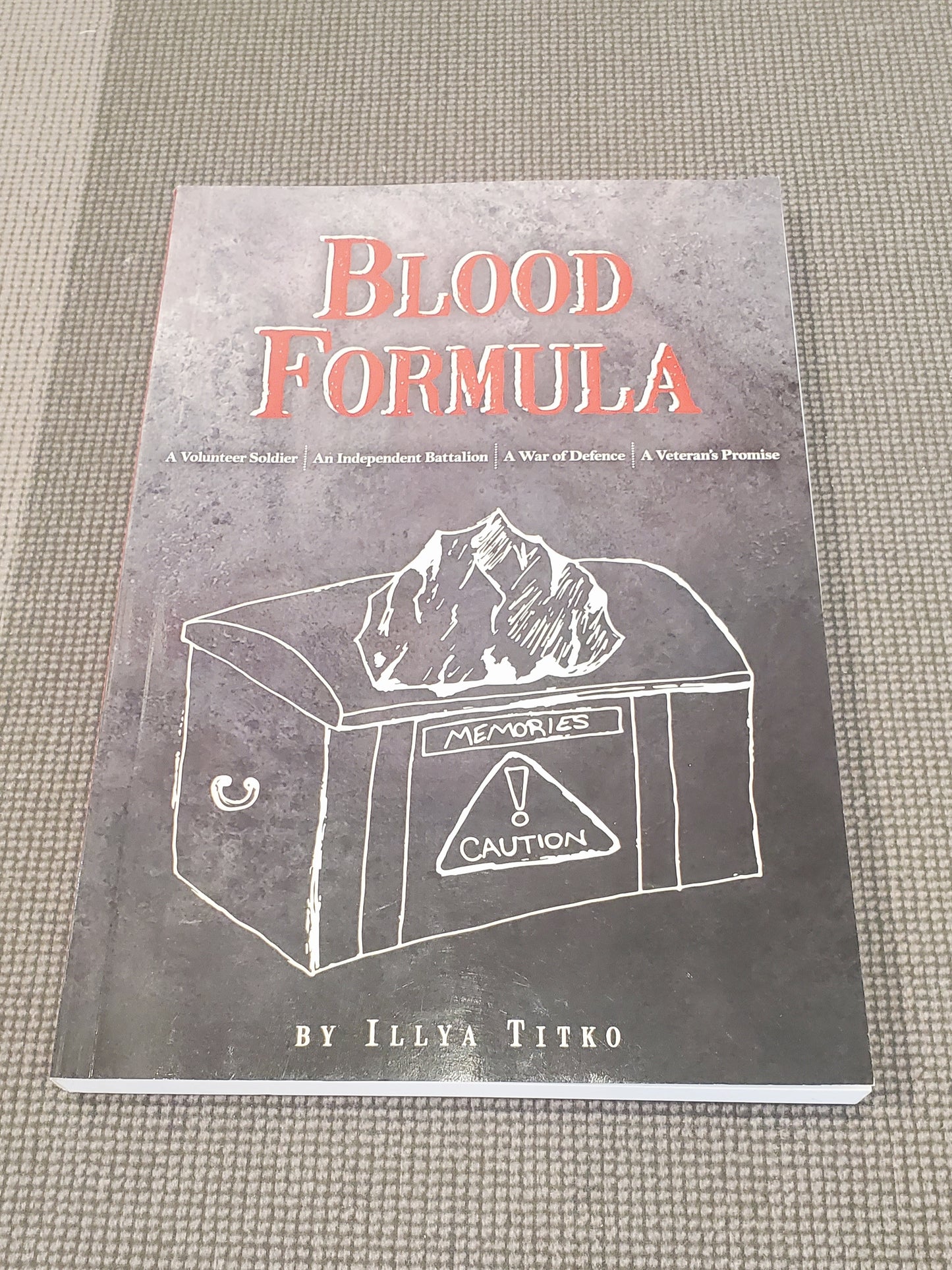 Book Blood Formula by Illya Titko
