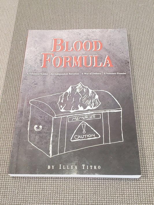 Book Blood Formula by Illya Titko