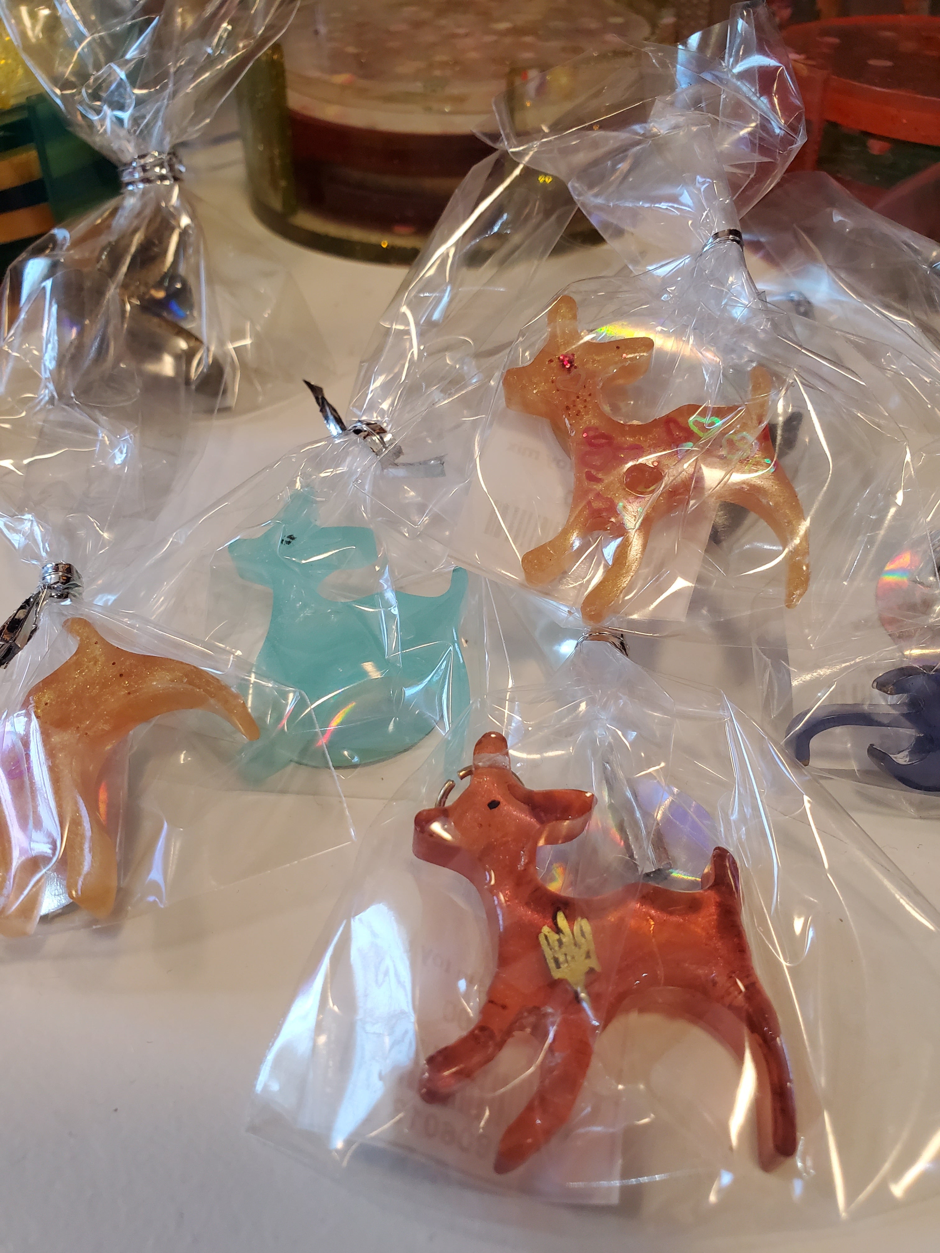 Epoxy resin toy mix