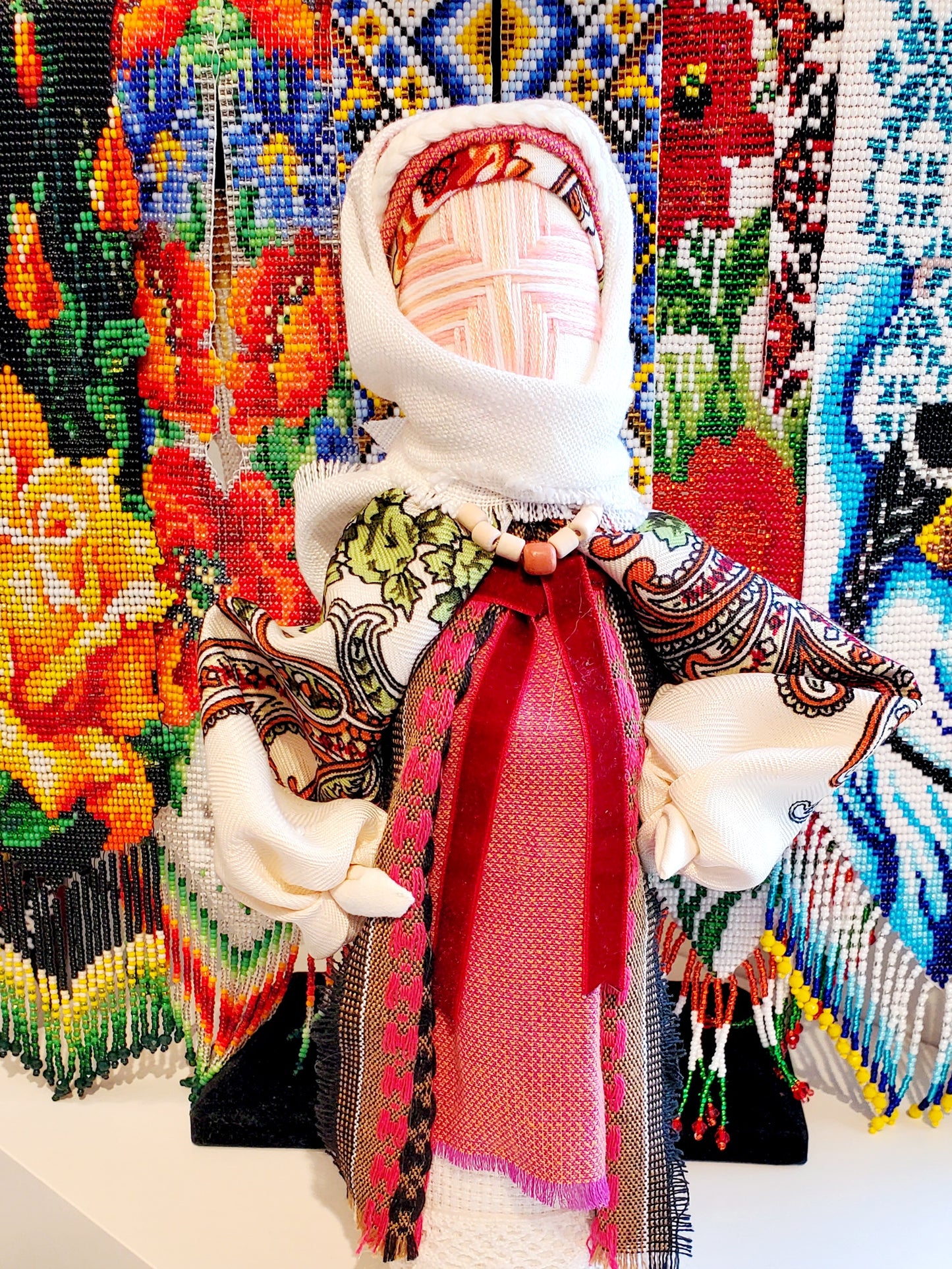 Motanka Doll T2 (with necklace)