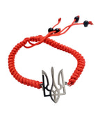 Bracelet with Trident (red/black/yellow&blue)