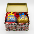 Christmas tree balls set 2 pcs