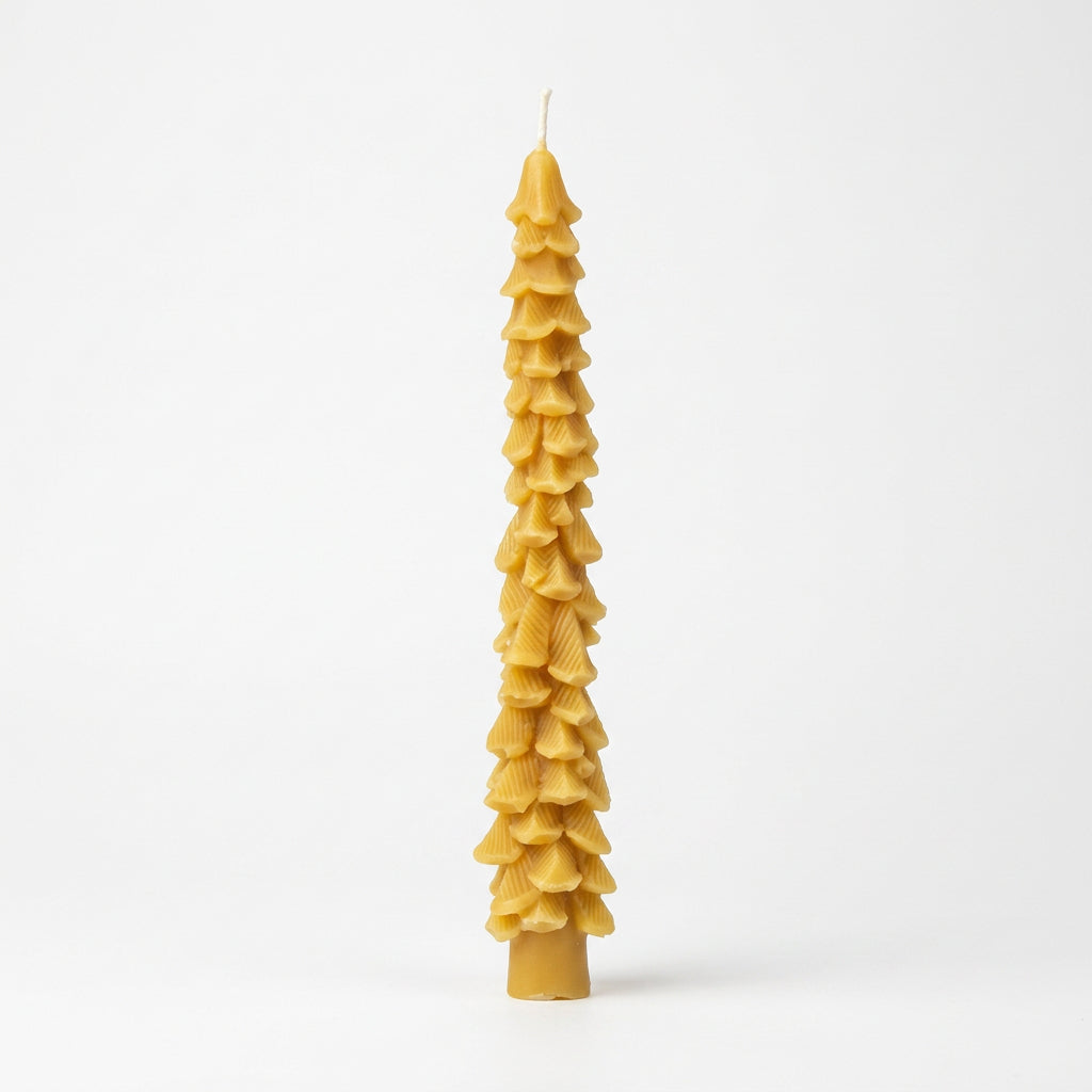 Beeswax Candle Christmas Tree